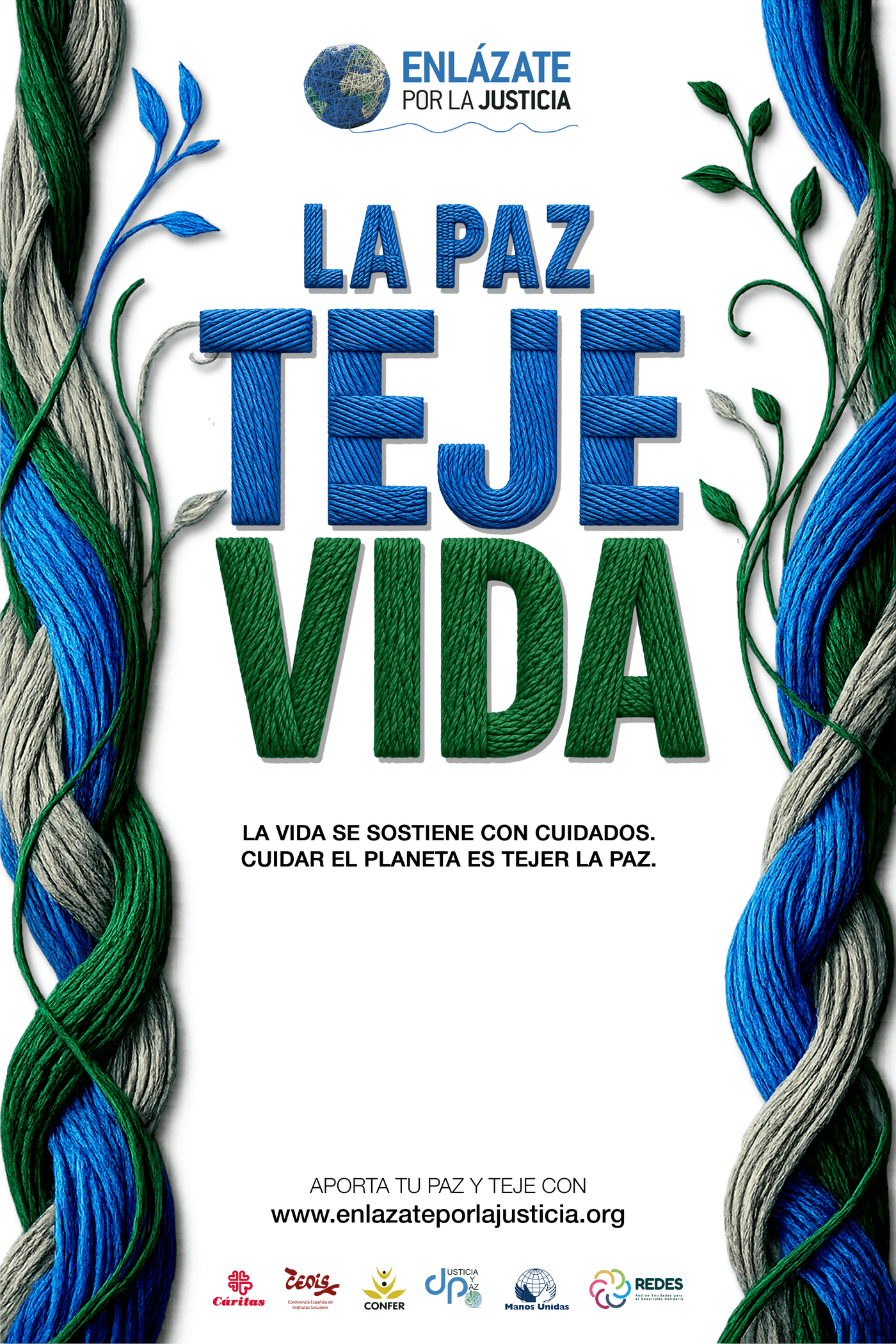 Cartel oficial: La Paz teje Ecología Integral