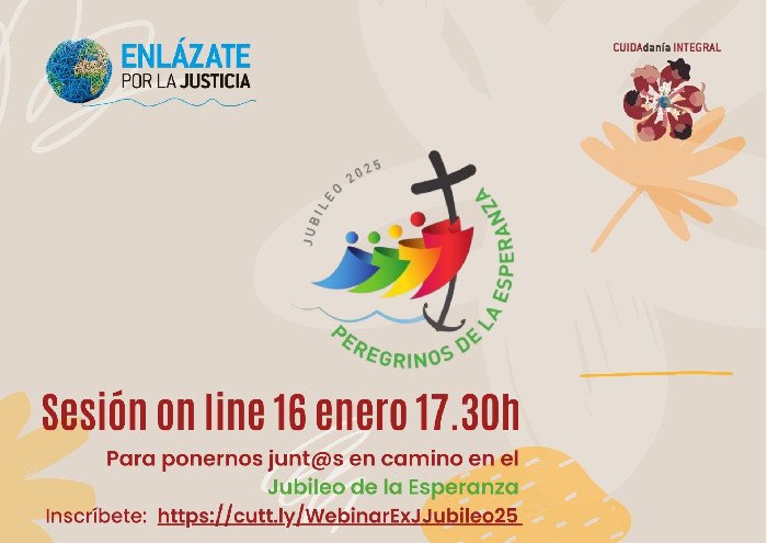 Webinar del grupo de animación territorial sobre el Jublieo 2025