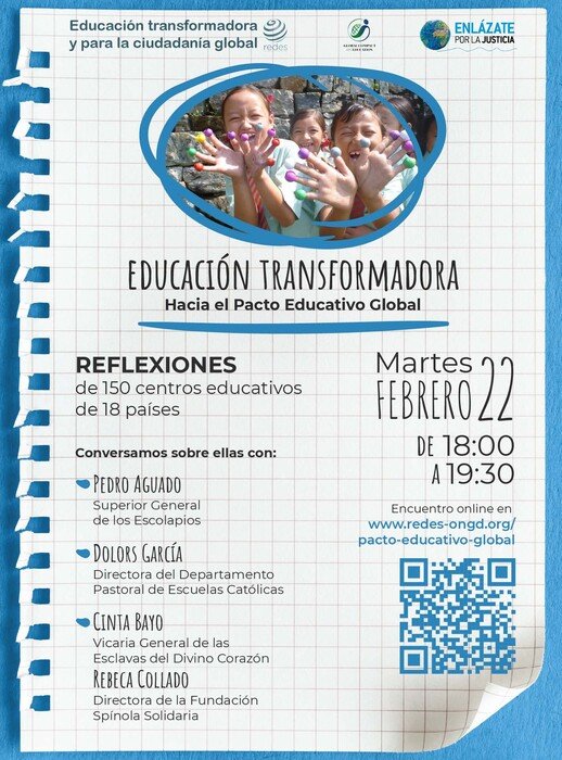 El Pacto Educativo Global como propuesta transformadora