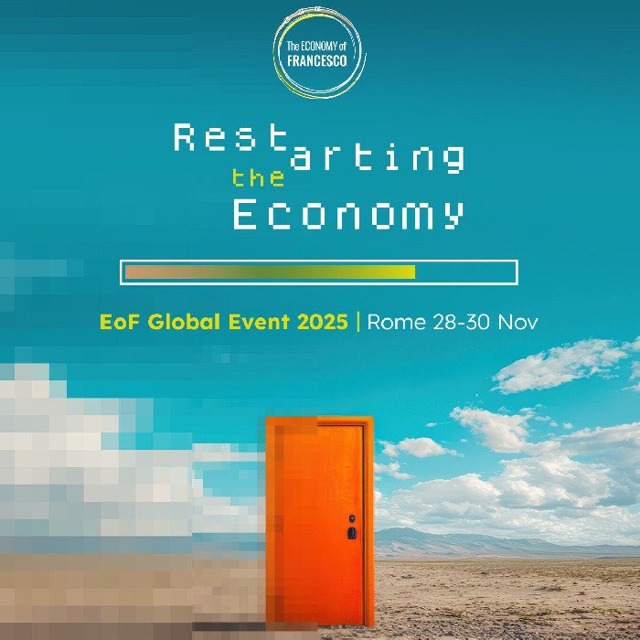 Cerca de 600 JÓVENES y CHANGEMAKERS de más de 60 países se reunen del 28 al 30 de noviembre en Castel Gandolfo (Roma) en el encuentro presencial global #RestARTINGTheEconomy